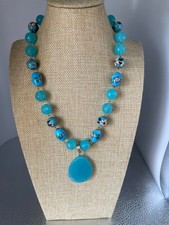 Stunning blue tone glass and