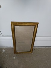 Ikea Levanger small mirror with gilt coloured frame