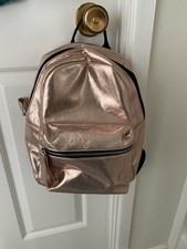 Rose Gold Shimmer Small Rucksack Brand New Without Tags Never Used