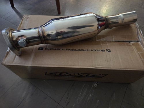 510mm stainless race exhaust - race,