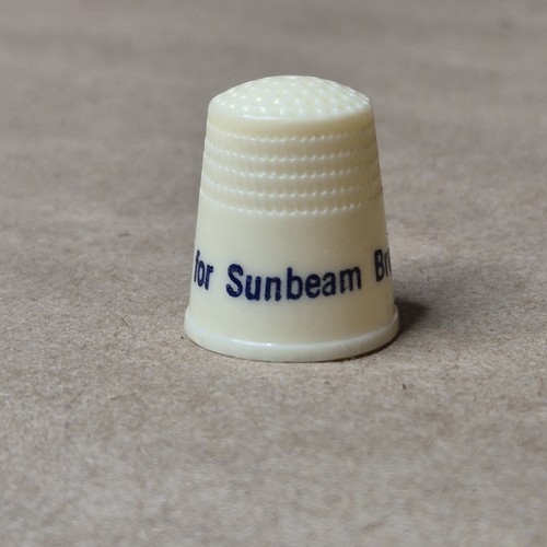 Vintage advertising thimble - advertising,