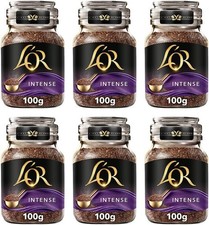 6 X L'OR Intense Instant Coffee 100G -PACK OF 6