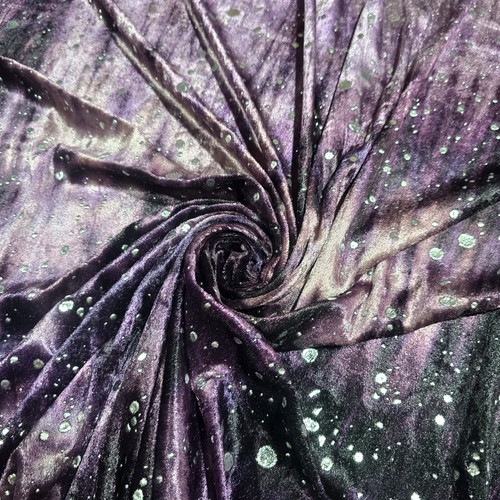 Stretch velour fabric soft - stretch,