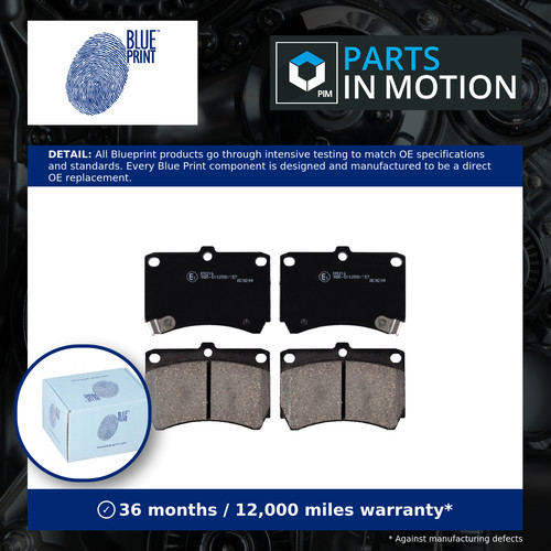 Brake pads set front - set, adm54249