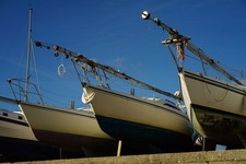 Photo A3 Boats at Dell Quay A