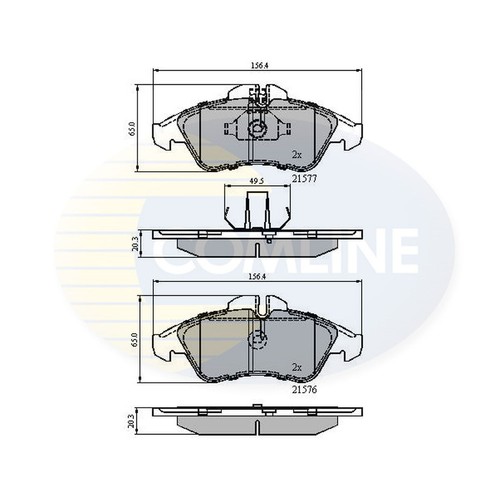 Brake pads set for - pads,