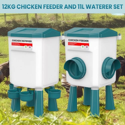 12kg 11l chicken feeder - chicken,