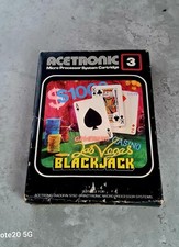 Radofin Acetronic Prinztronic (3) Blackjack Complete W/ Inlay & Manual VGC