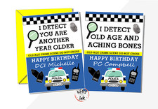Police officer birthday card