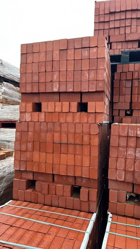 Red engineer bricks - engineer, solid