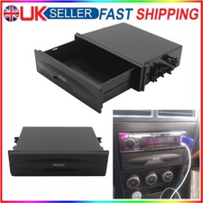 Universal Car/Truck Single Din Radio Pocket Storage Box Container Accessory NEW