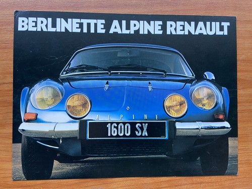 Renault alpine 1600 - renault, sx