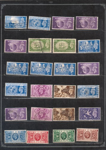 Great britain lot used - britain, of