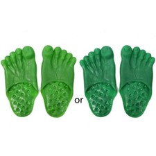 27cm Hulk Slippers New Soft Bottom Male Big Foots Slippers Partier Shoes Funny