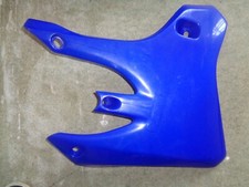 Yamaha YZ450 UFO Radiator Scoop Left Side Blue 2005