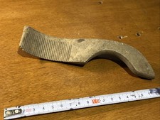 Treen Antique 19th Century English Carved Wooden Butter Curler D3