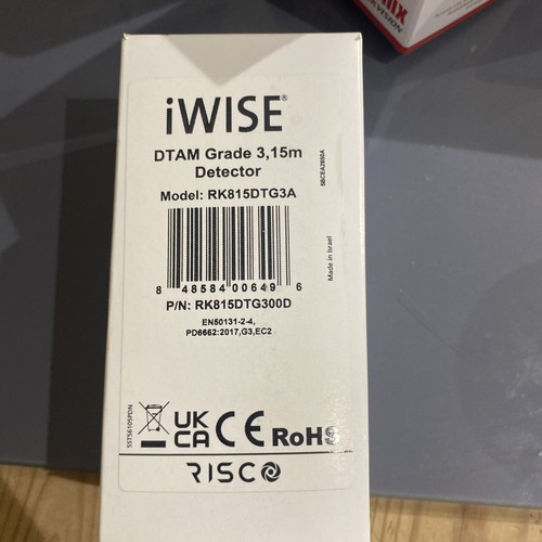 Risco rk815dtg3 iwise - risco,