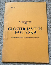 A History of the Gloster Javelin FAW. 7,8&9