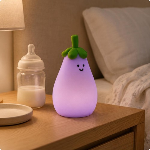 Eggplant night light - eggplant,