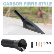 Auto BEE STING STUBBY SHORT BLACK CARBON FIBRE AERIAL ARIEL ARIAL MAST ANTENNA