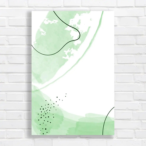 Soft pastel abstract green - soft,