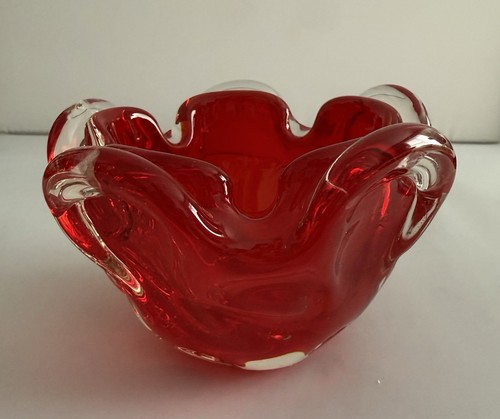 Vintage murano sommerso red - murano,