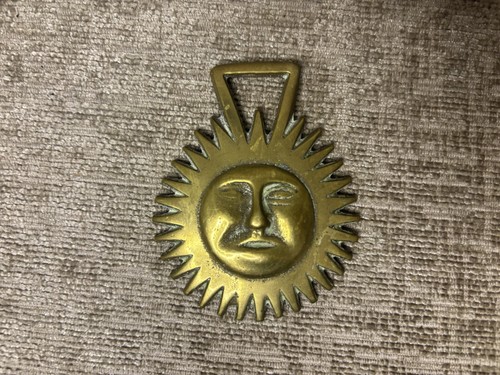 Antique genuine sand cast sun