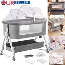 Baby Bedside Crib Sleeper Bassinet Safe Co-Sleeping Storage Bag Easy install