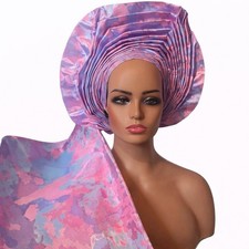 Auto Gele Pinkish Elegant