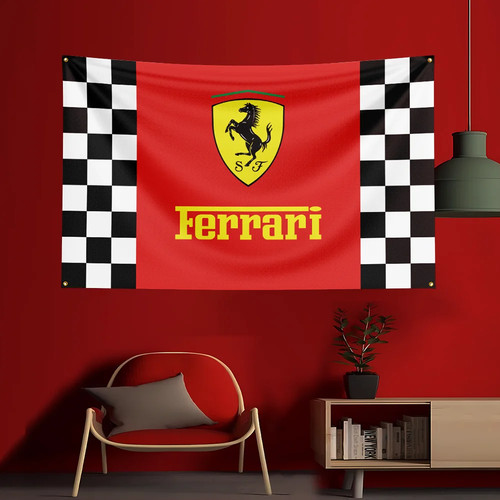 Scuderia ferrari banner flag - ferrari,
