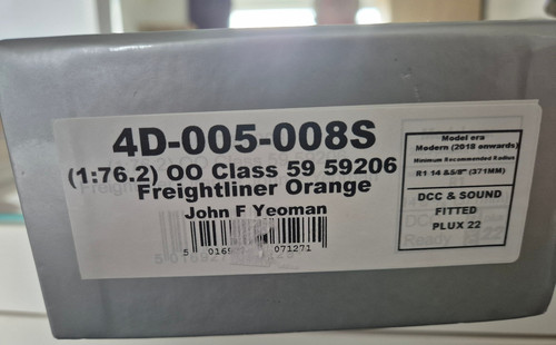 Dapol class 59206 - class, 59