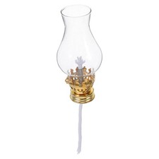  Vintage Oil Lamps Glass