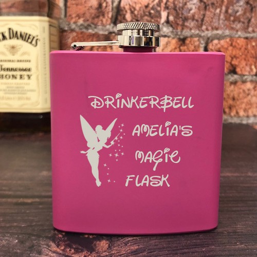 Personalised pink 6oz - pink,