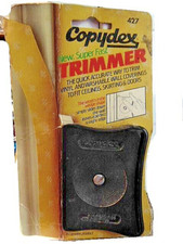 Vintage Copydex Super Vinyl Trimmer trimming vinyl and washable wall coverings