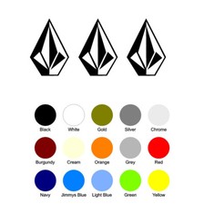 VOLCOM Stickers Set Skateboarding Surfing Car Bumper Window Skateboard Van.