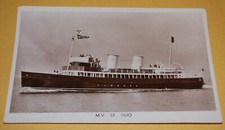 M. V . St.Silo - Steel Motor Vessel - Postcard 1930ss??