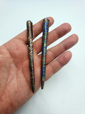 Old Vintage Silver Enamel Pencils  x 2