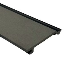 Grey Smooth 3.6m WPC Exterior
