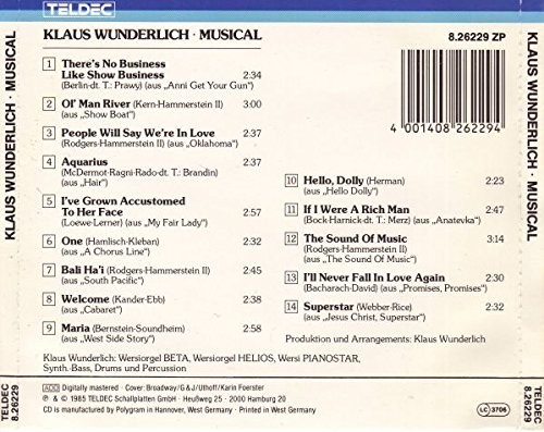 Klaus wunderlich musical - wunderlich,