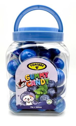 Blueberry gummy juicy - blueberry,