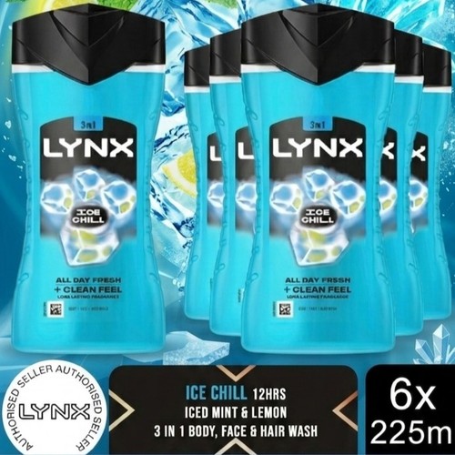 Lynx ice chill - shower, gel