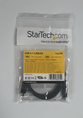 Startech com usb - cable, m/m
