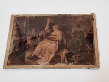 Rare Crystoleum Backpainted