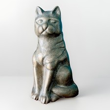 Vintage Brass Cat Figurine