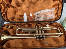 Corton trumpet with mouthpiece - with,