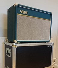 Vox AC15C1 & Case - Racing Green Electric Guitar Amplifier Limited Edition 2013 
