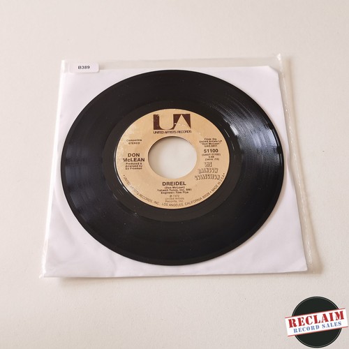 Don mclean dreidel vinyl - -, 7"