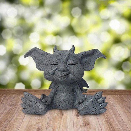 Baby goblin garden - statue, yard