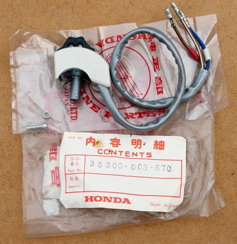 Nos honda light switch for - light,