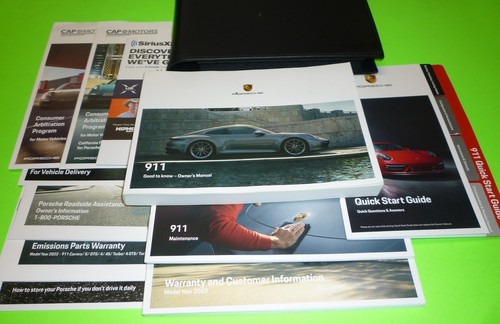 2022 porsche 911 owners manual - 2022,